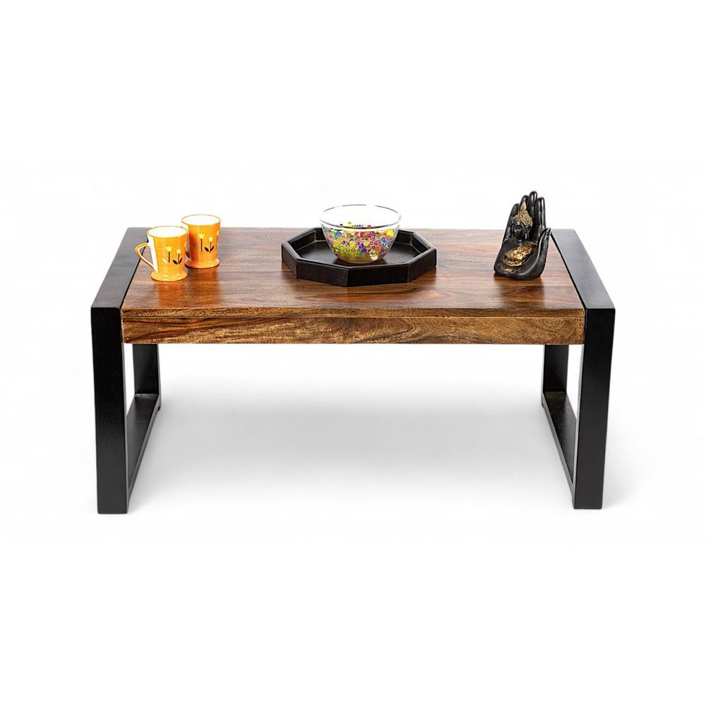 Hamstreet Sheesham Wood Coffee Table In Teak Finish