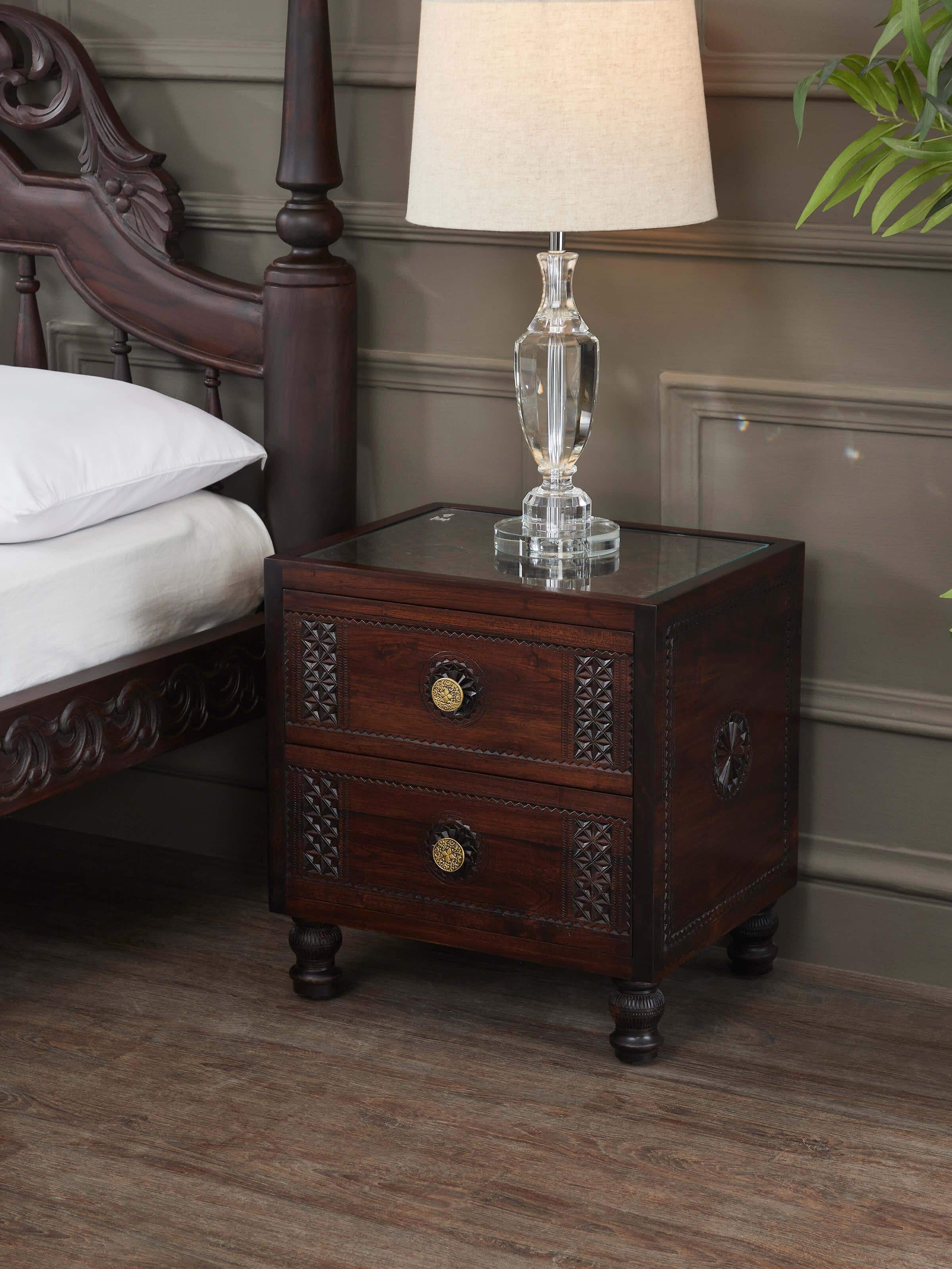 Lifestyle shot of cane and wood sideboard cabinet in an elegant living room – artisan home furniture