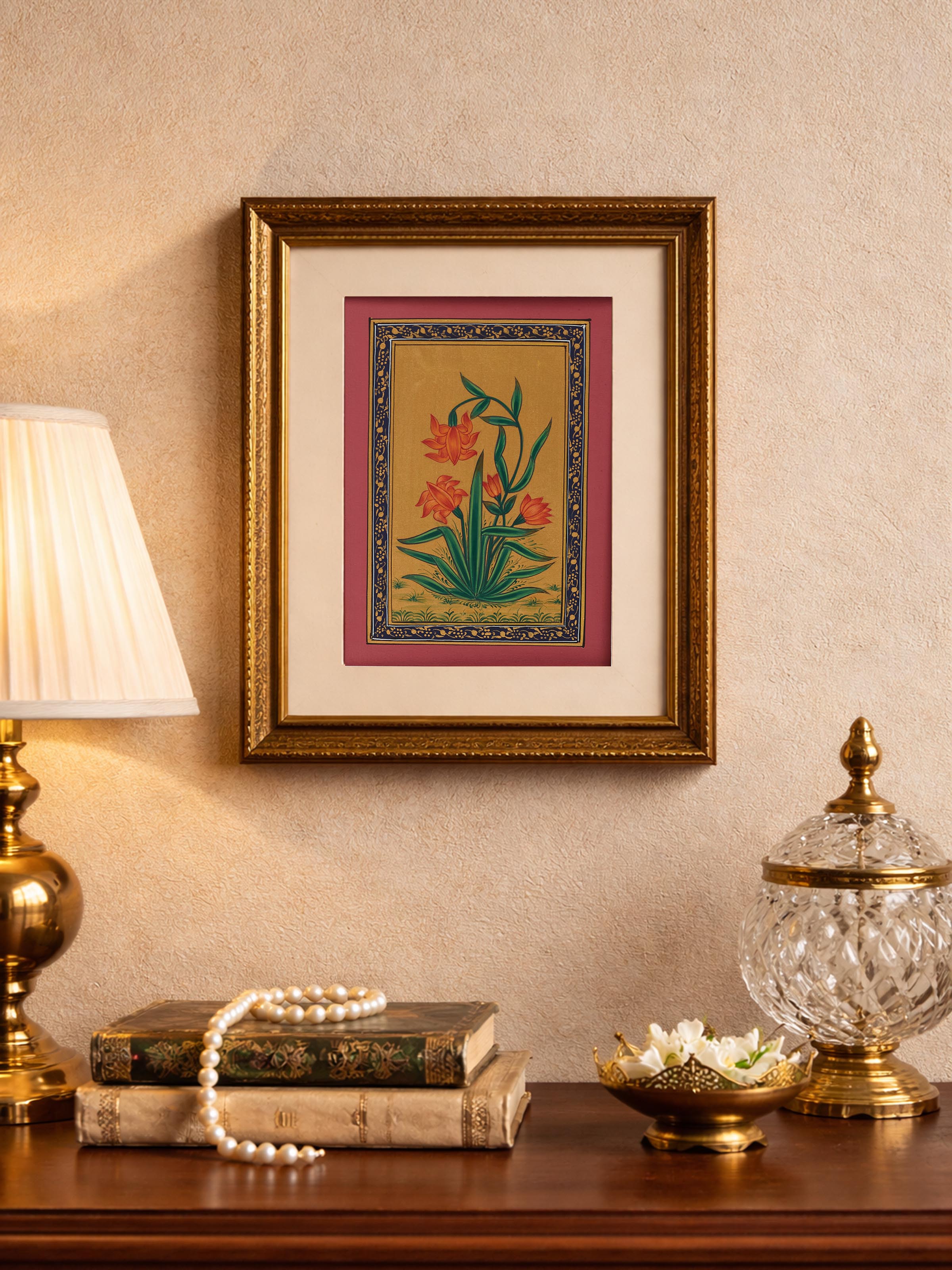 Lily Miniature Painting