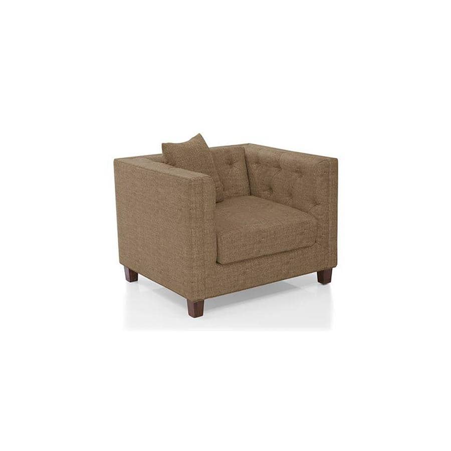 Windsor Essential 1 Seater Fabric Sofa in Dune Colour