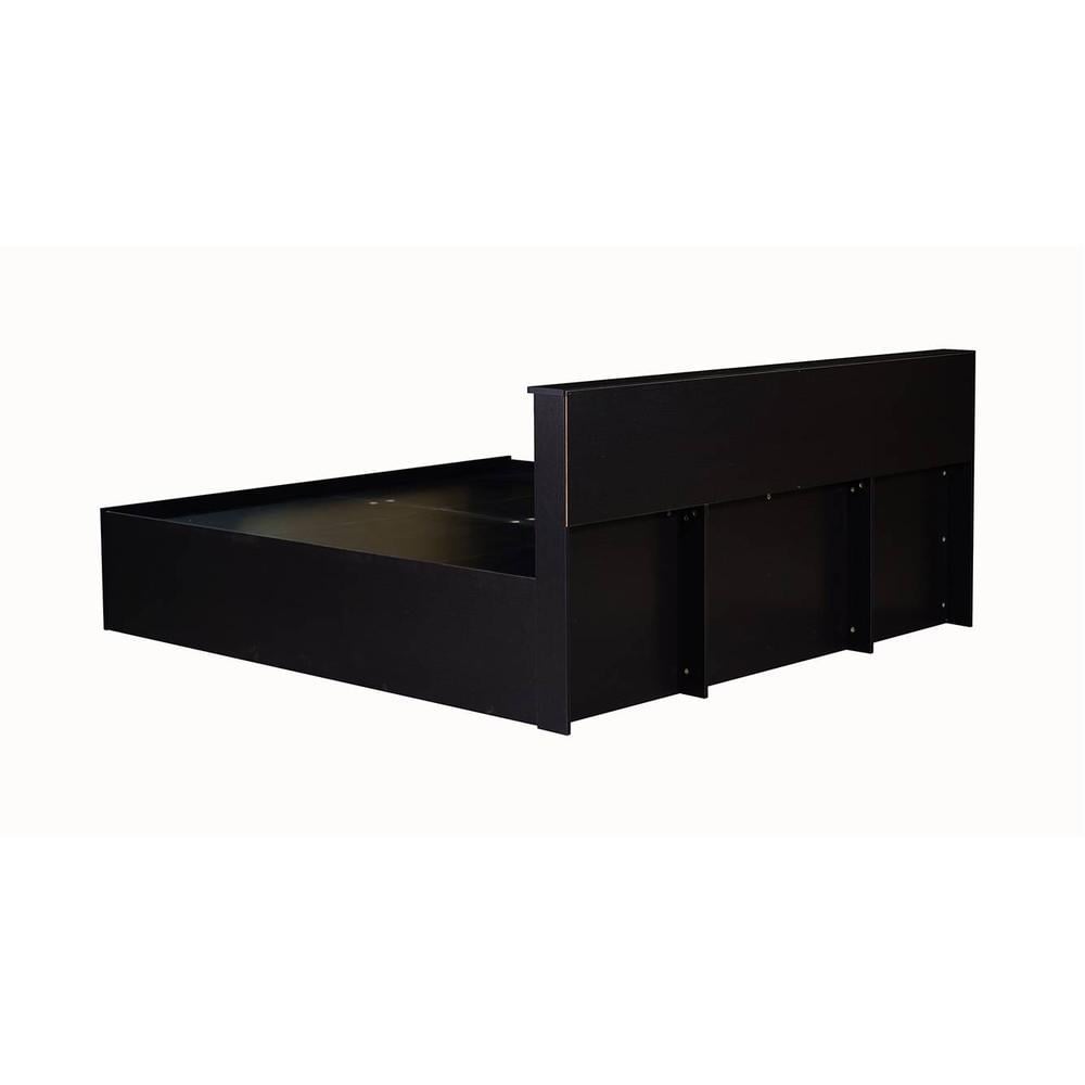 Pheme Engineered Wood Queen Size Drawer Storage Bed In Laminate Finish