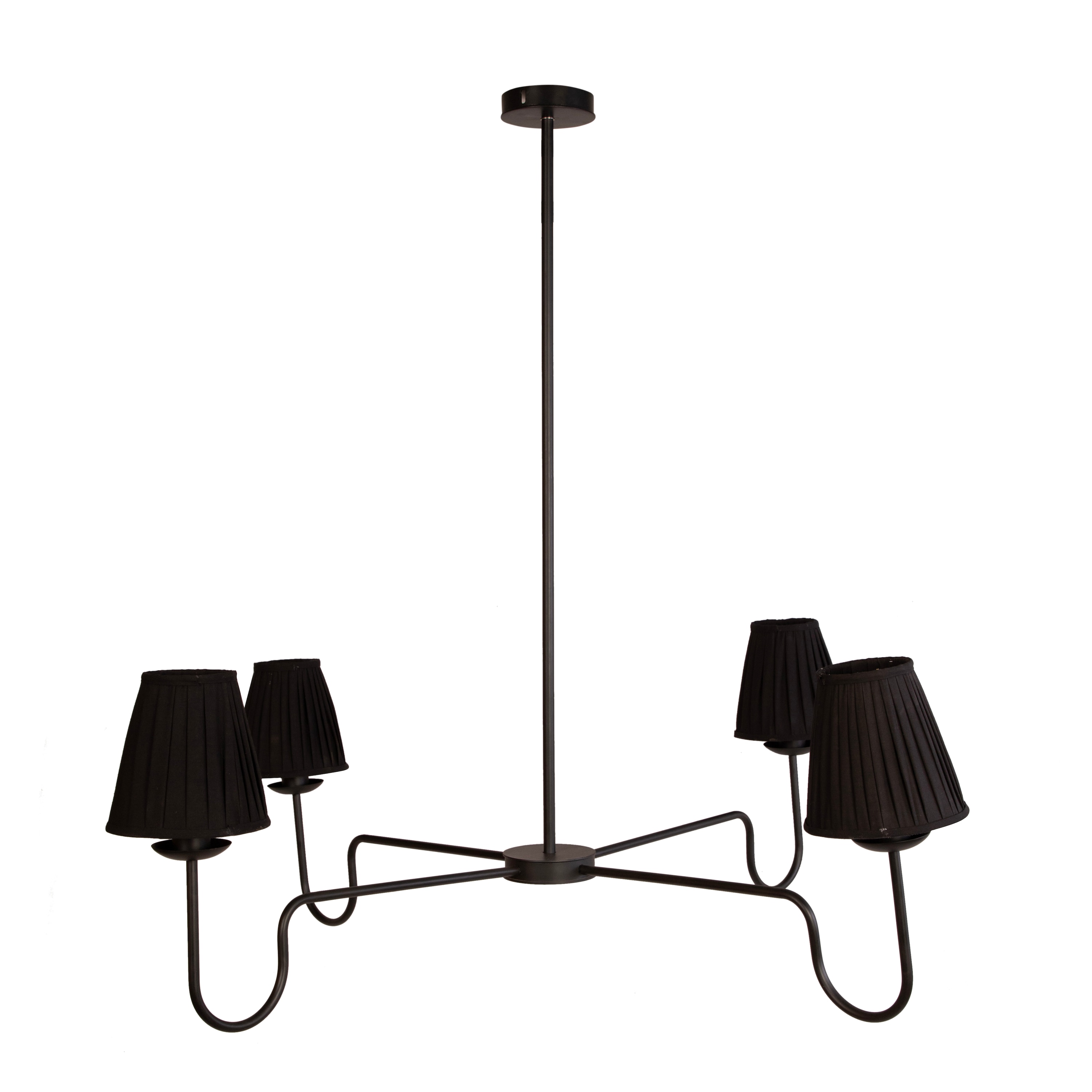 Lombard Black Chandelier By Shoppeefry