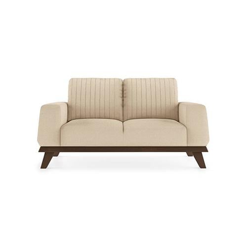 Granada Essential 2 Seater Fabric Sofa in Pearl Colour