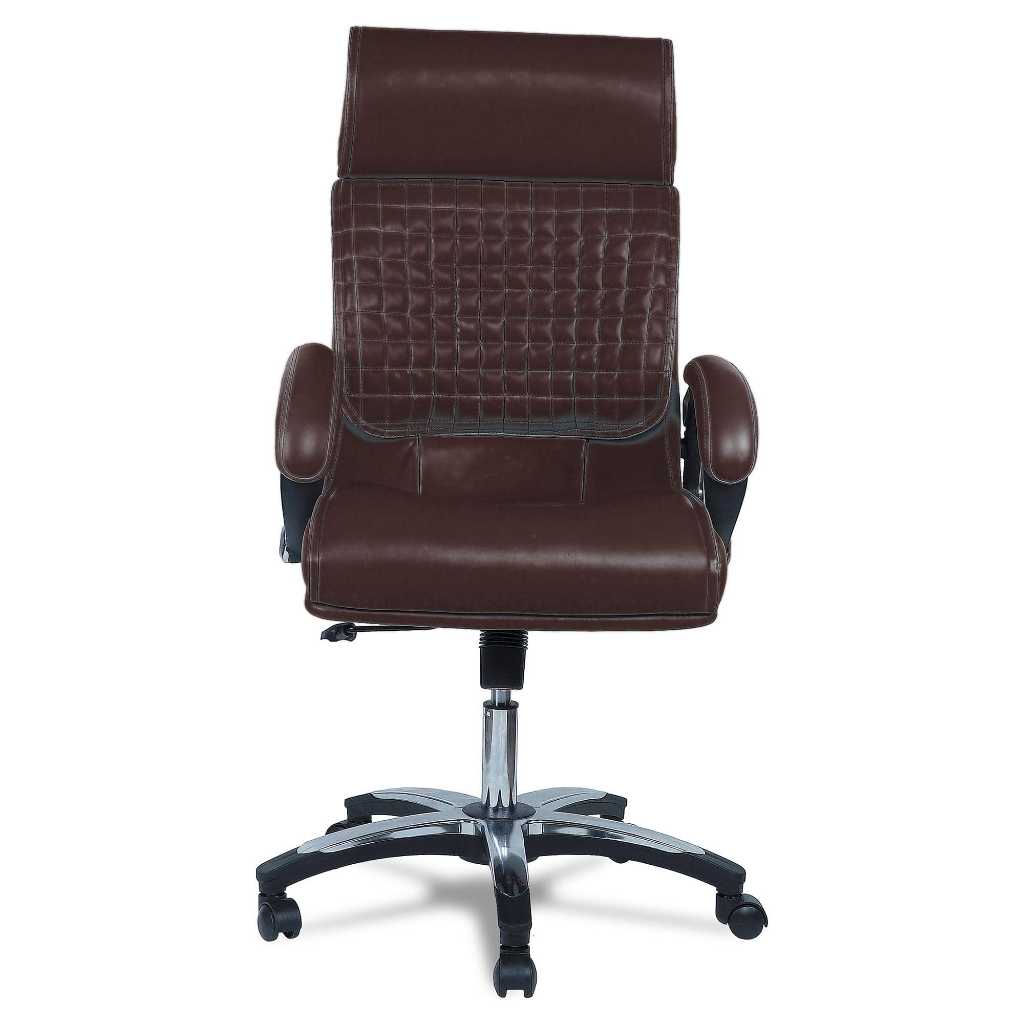 Mearisha High Back Executive Chair in Brown Colour