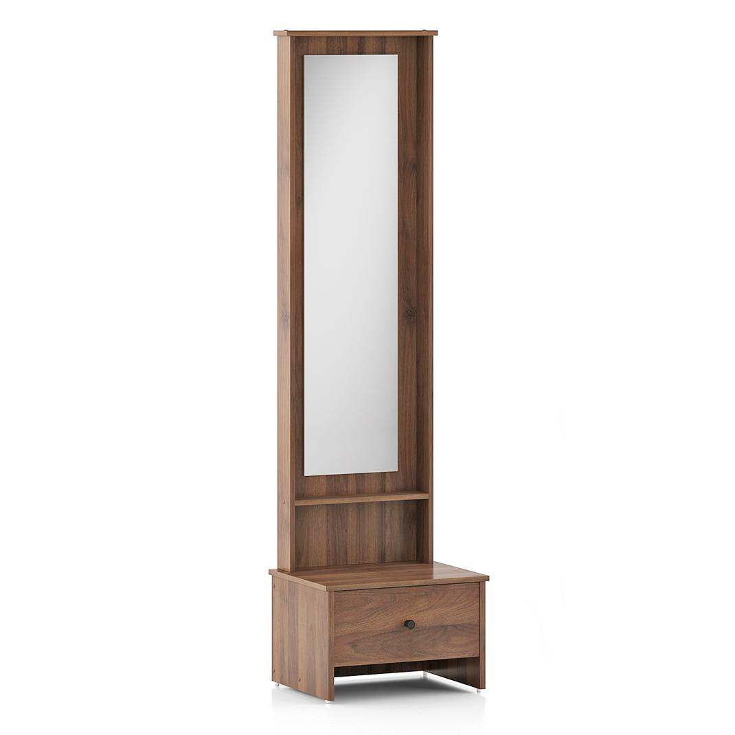 Eve Engineered Wood Dressing Table in Classic Walnut Finish