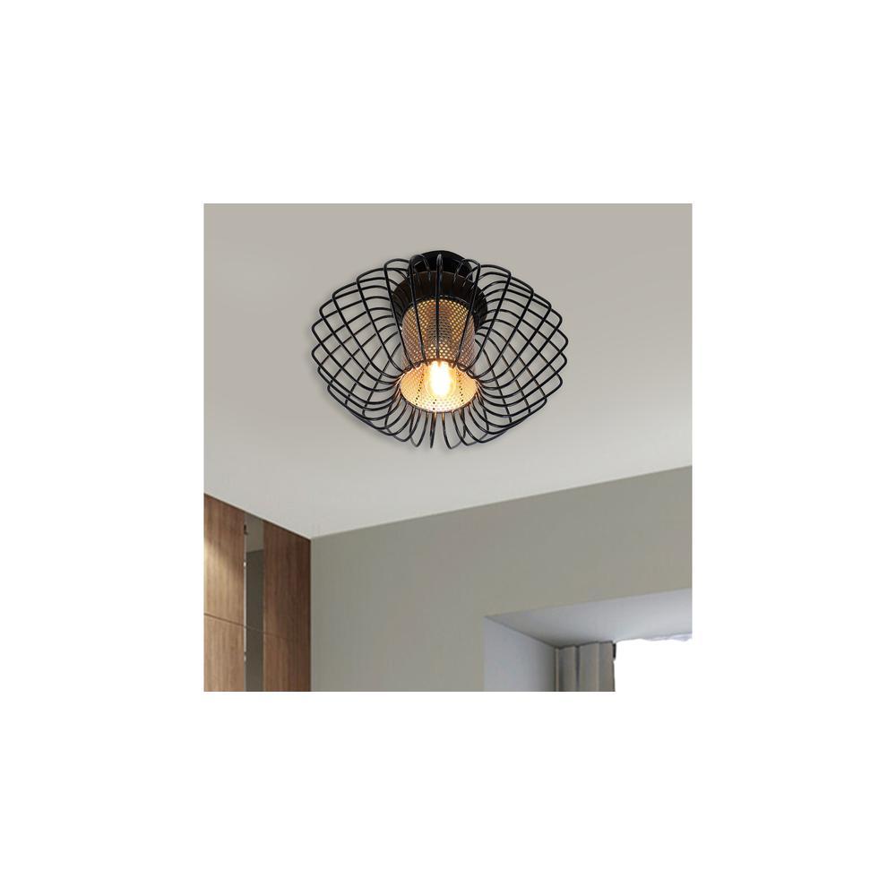 Salma 1 Head Black Mordern Chandelier