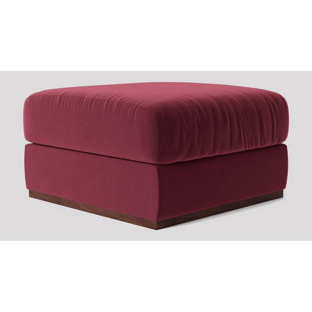 Royse Ottoman Color in Maroon