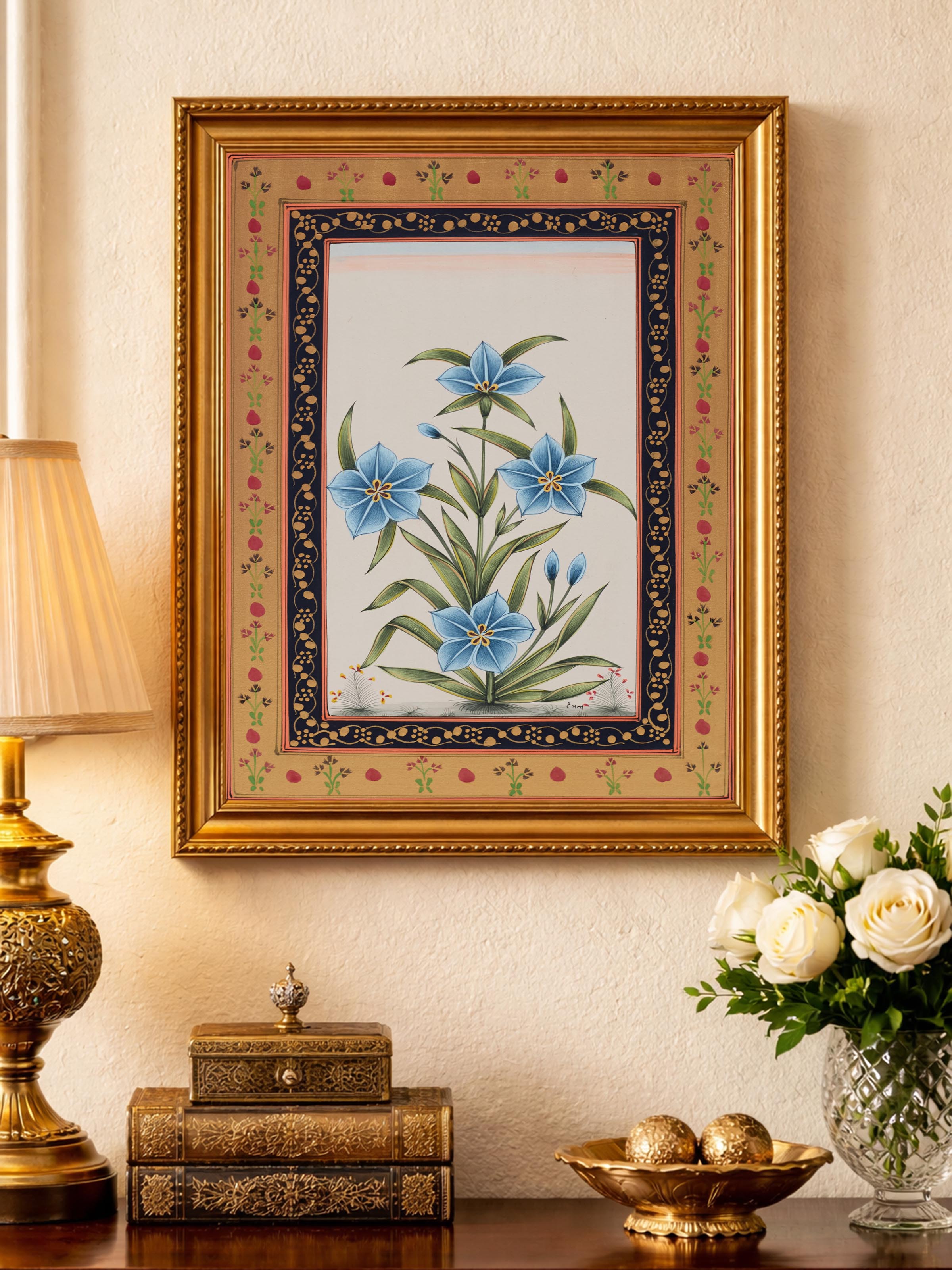 Flax Miniature Painting
