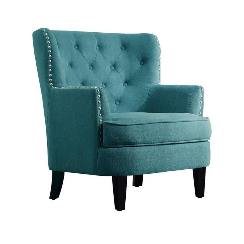 Brogen Accent Chair in T blue Colour