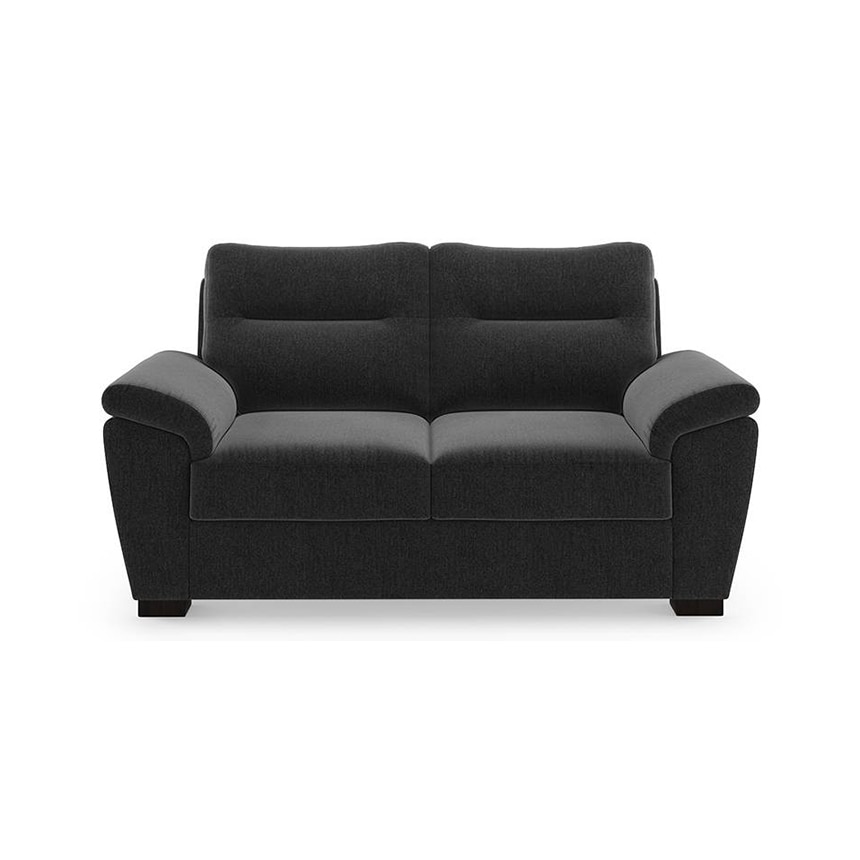 Adelaide Premium 2 Seater Fabric Sofa in Pebble Grey Colour