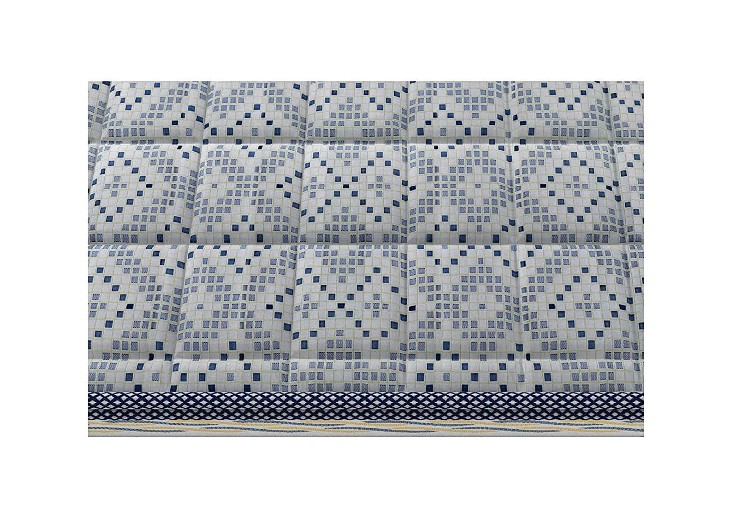 Pixel Cooling Copper Gel Memory  High Resilience (HR) Foam Mattress (75 x 36 in, 7 Inches)