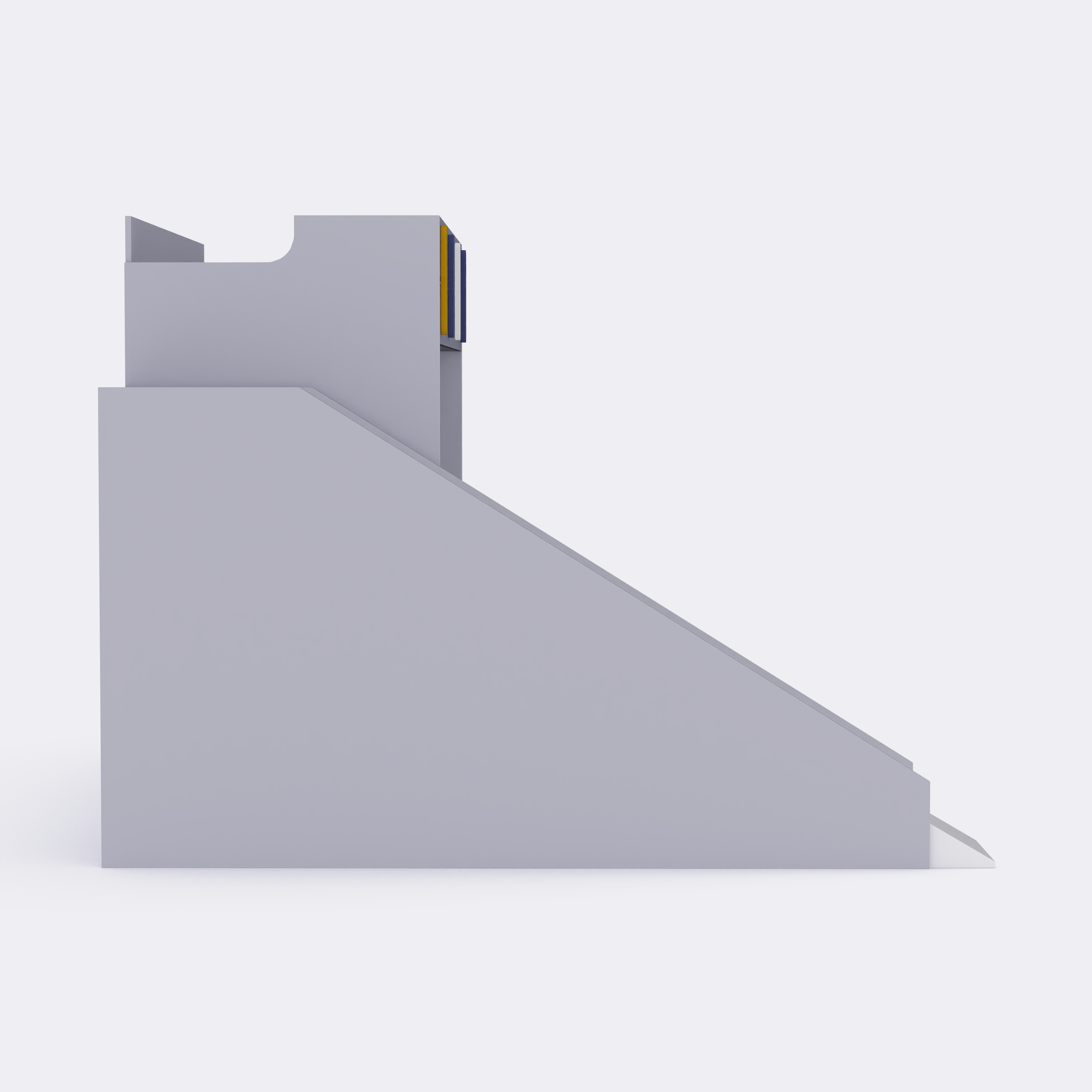 Sleep N SlideBunk Bed 6X5 Drawers On Wheels In Grey Colour59