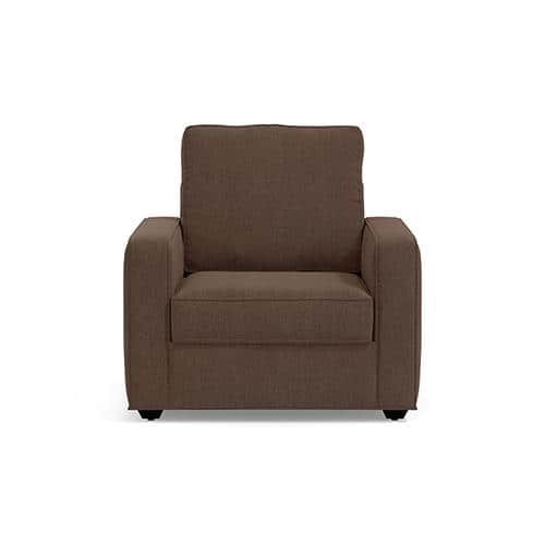 Apollo Sofa Set (Colour : Daschund Brown, Cushion : Soft, Back Type : High Back, Seater : 2+1+1)