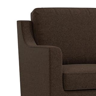 Abbey 3 Seater Fabric Sofa in Mocha Colour