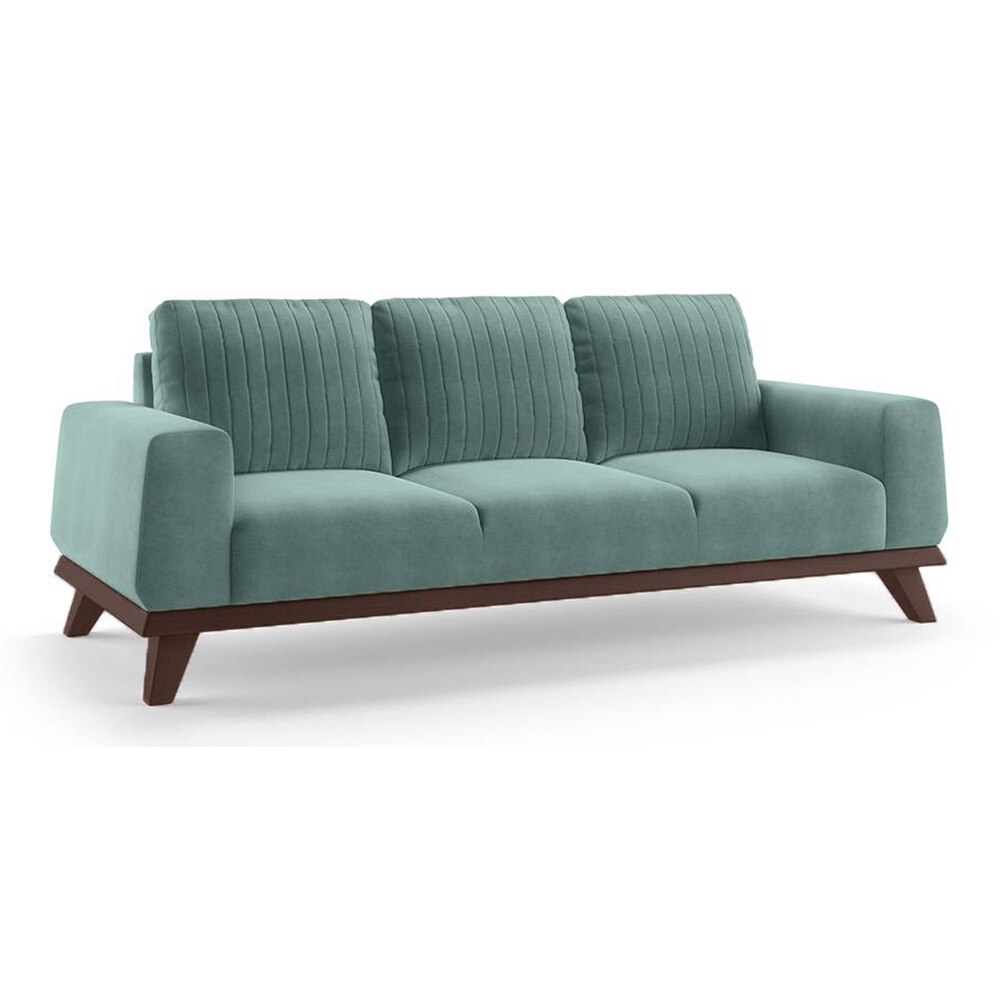 Granada Sofa Set (Colour : Dusty Turquoise Velvet , Seater : 3+2+1)