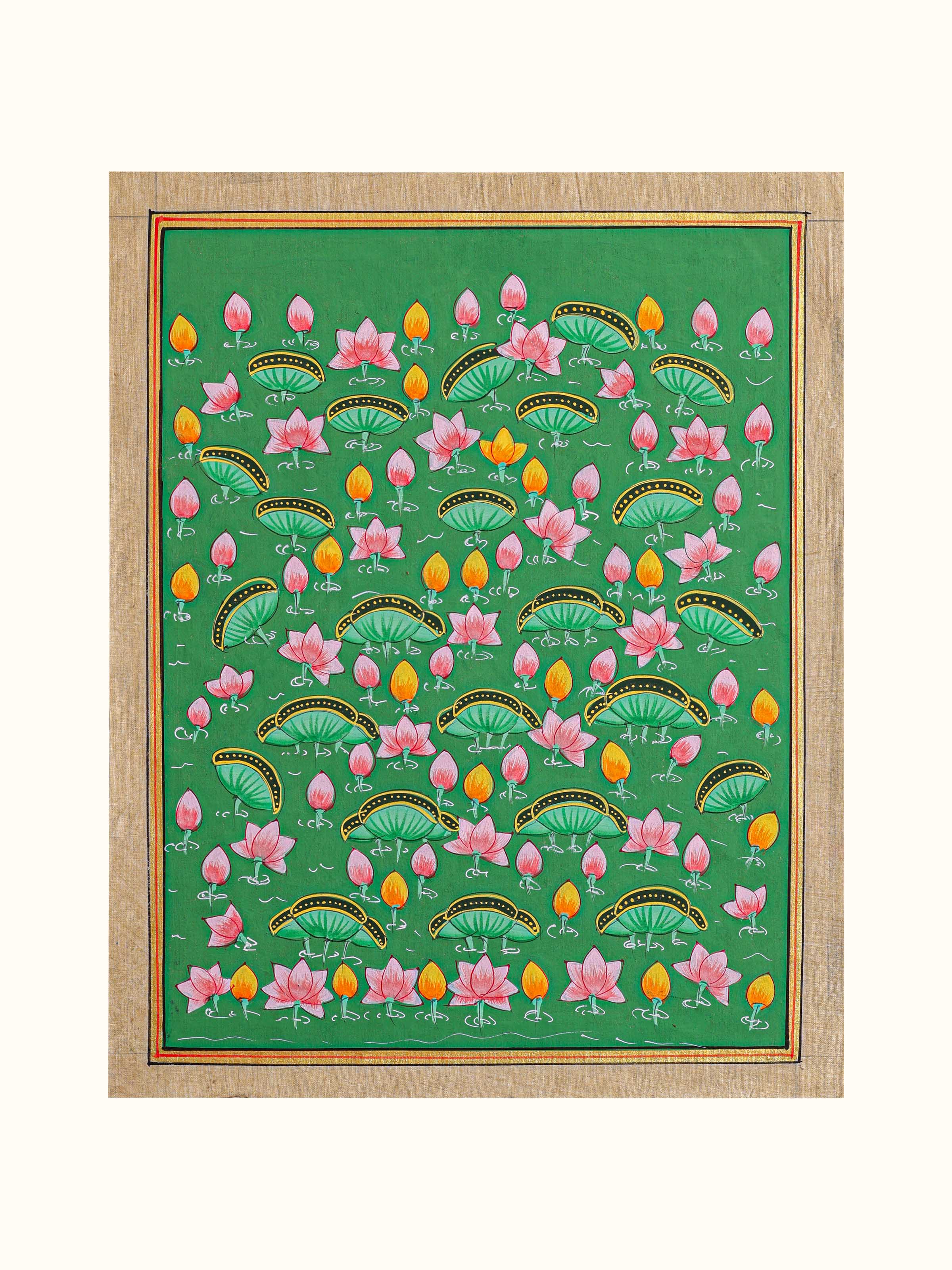 Kamal Talai Pichwai Painting