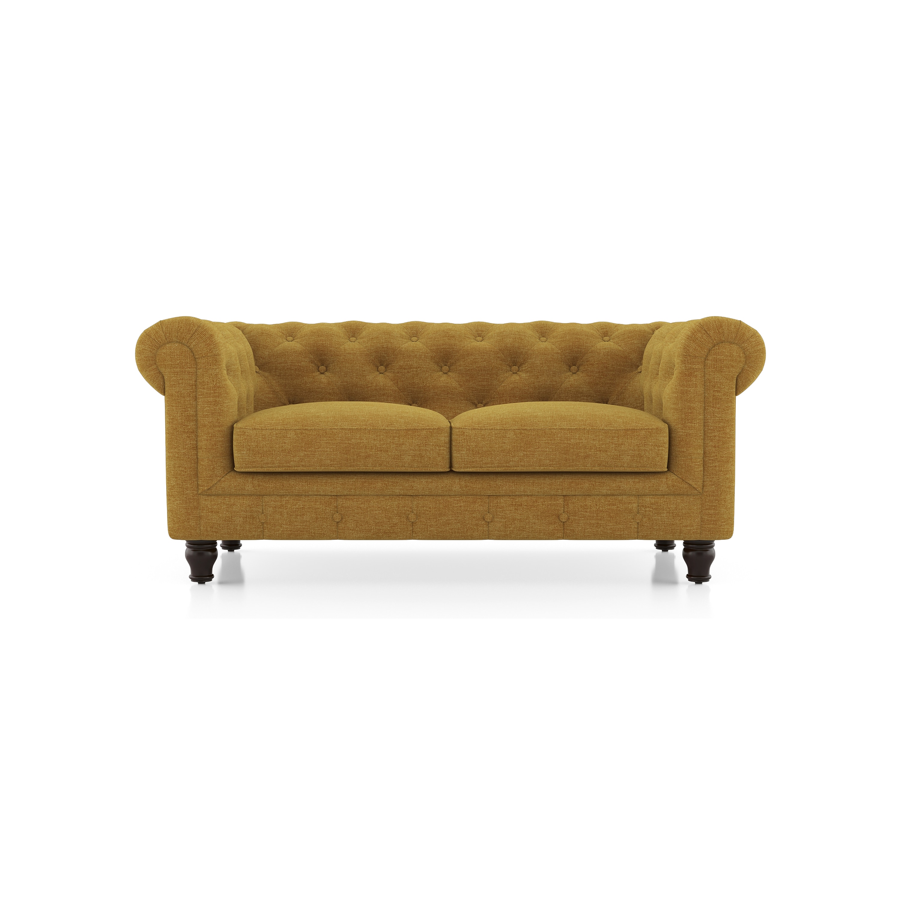 Winchester Sofa Set (Colour: Ochre, Seater:4+ 2+1+1)