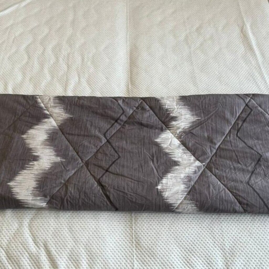 Purple Abstract 300 Cms Cotton Double Bed Size Comforter From Threads