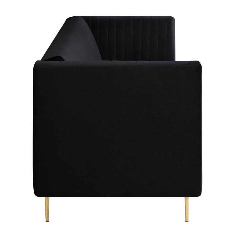 Vespa Fabric Sofa - Black