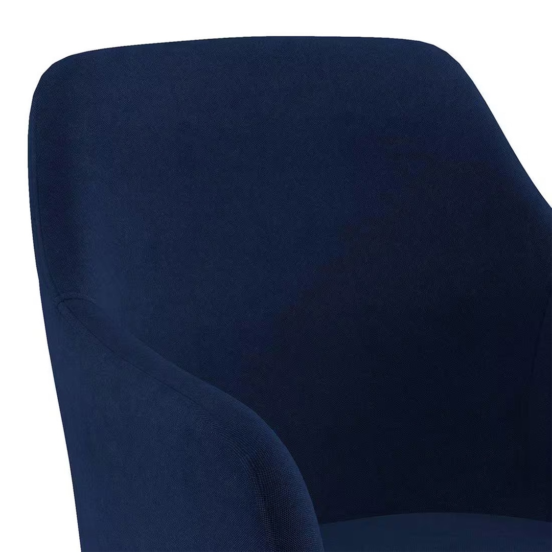 Owen Lounge Chair in  Midnight Blue Colour