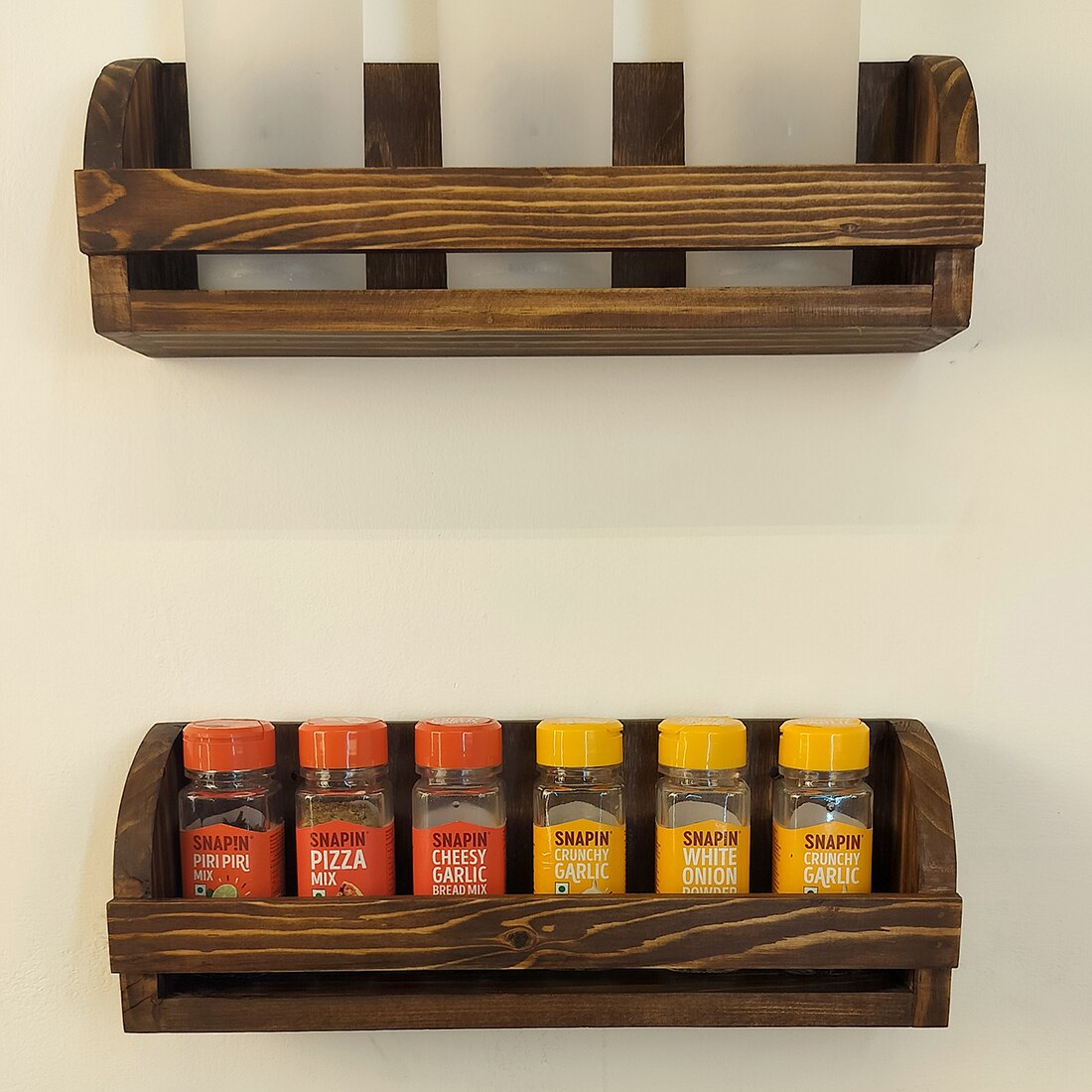 Erik Wooden Wall Shelf Organiser