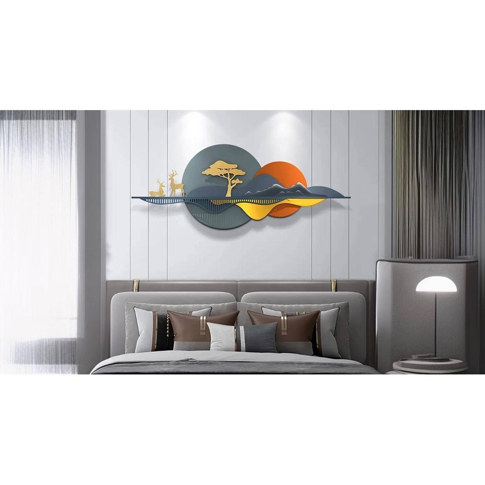 Metallic scenery Wall Art