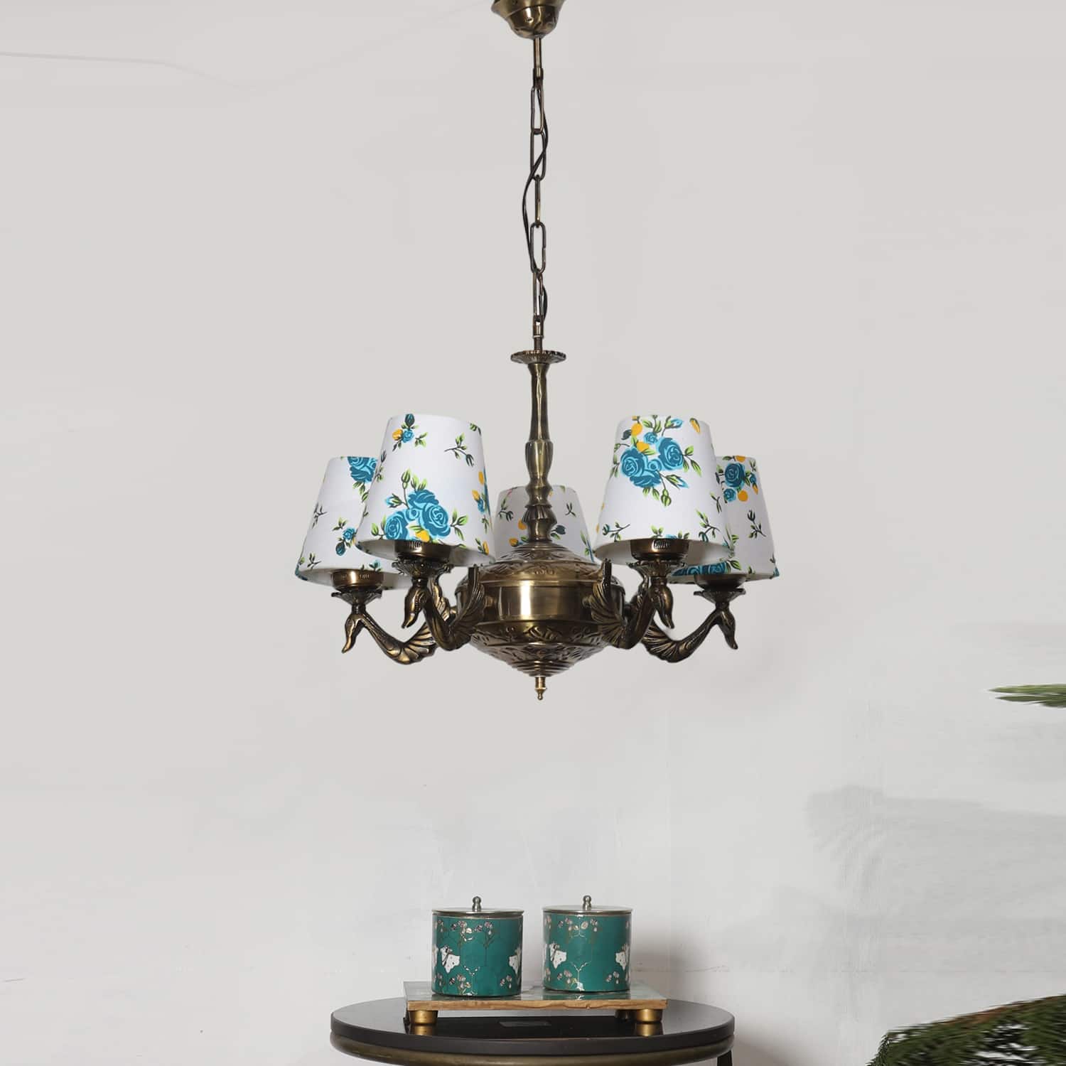 Devansh Solid Wood Electric Wall Light in Multi Colour with Multi Shade Count of 1 Light