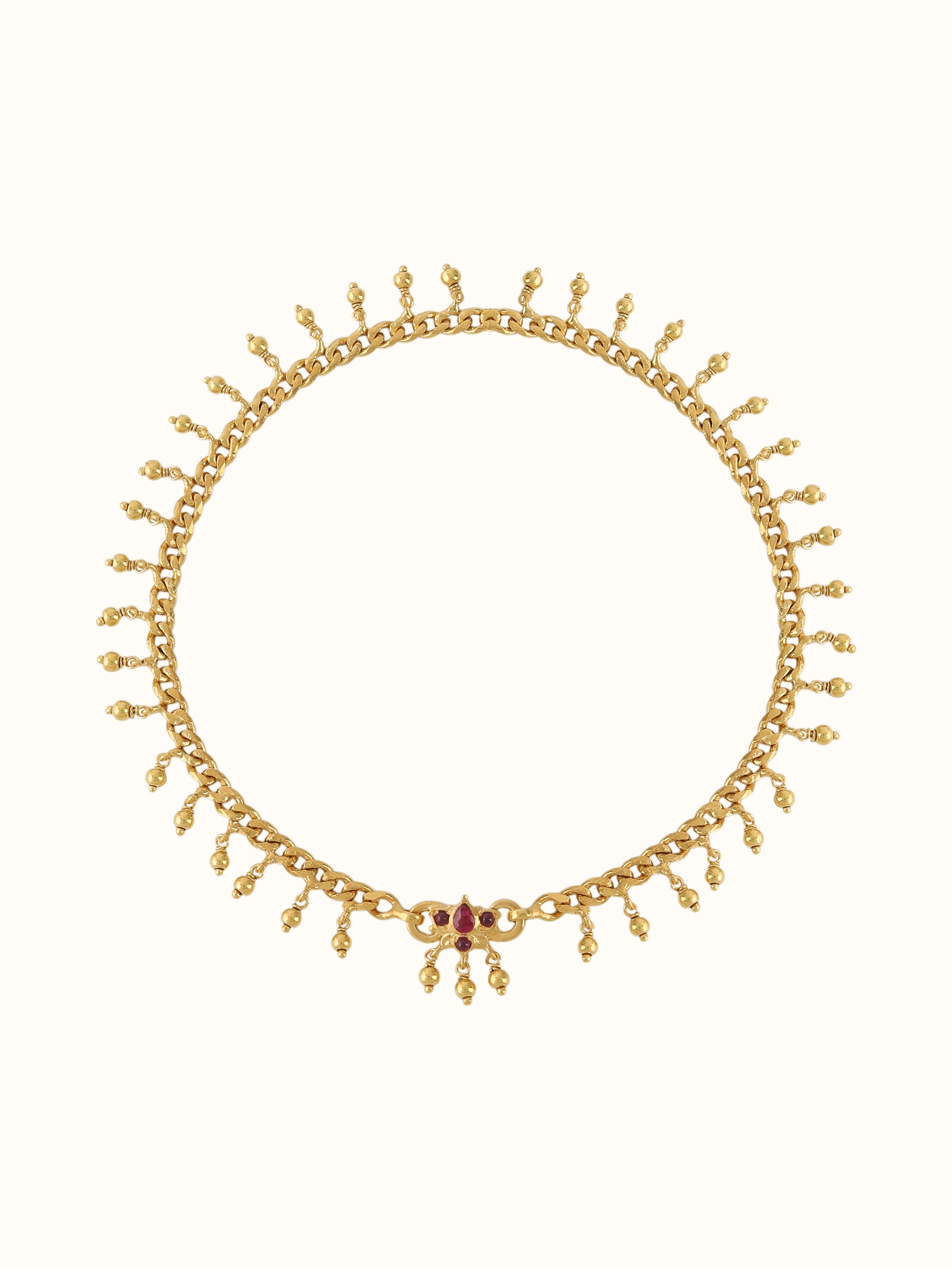 Silver Smithing Anklet Pair