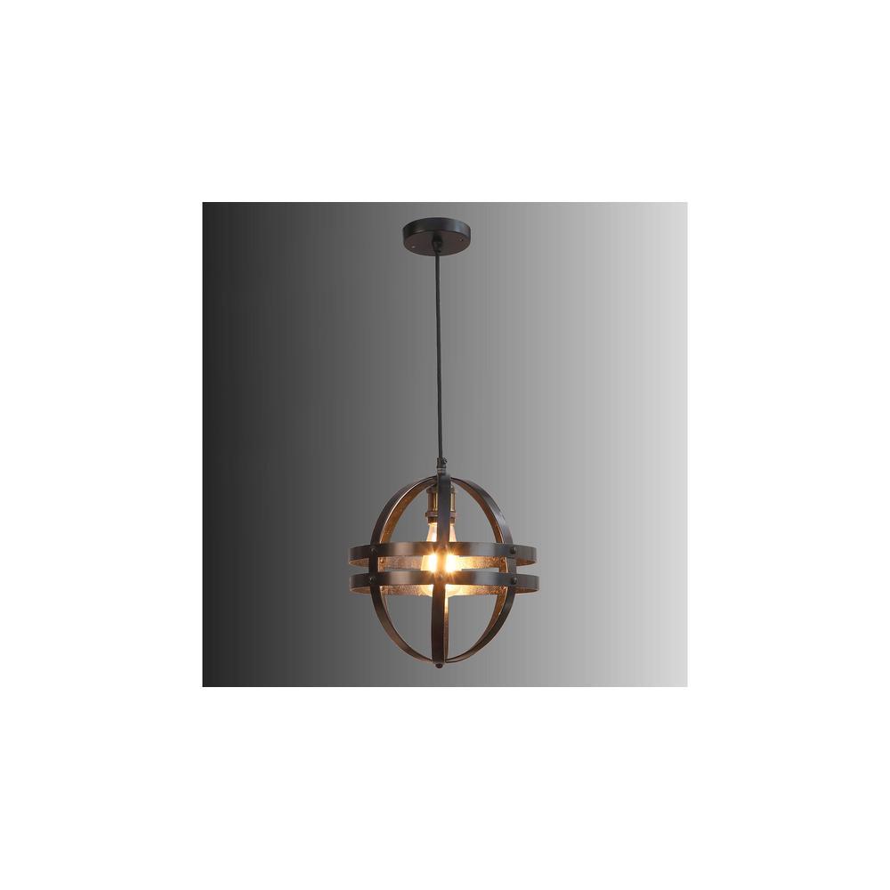 USD Black Metal Hanging Light