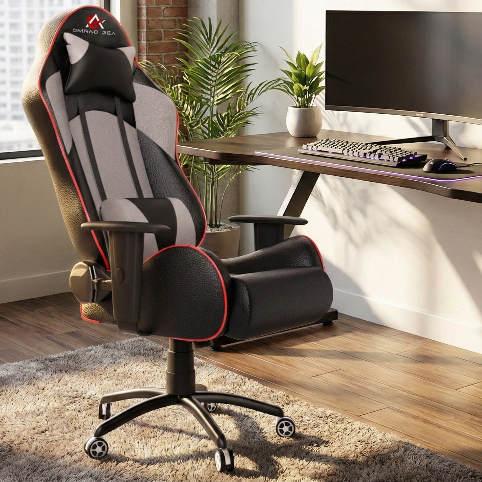 ASE Gaming Gold Series Gaming Chair (Grey) - Ase Gaming