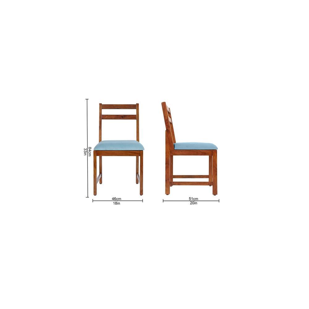 biff solid wood  4 seater Dining table in  Provincial Teak