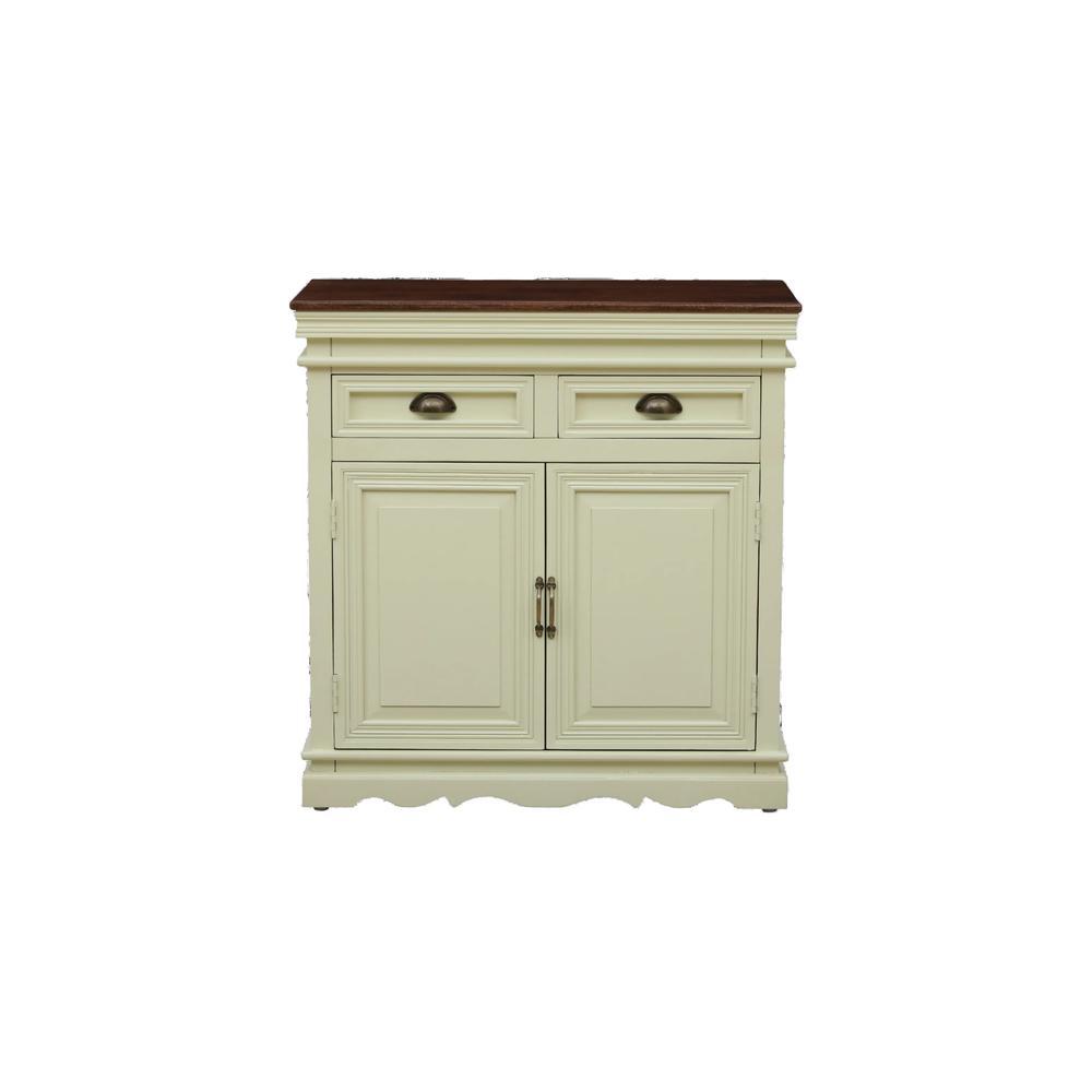Solid Wood Sideboard In Tulip Finish