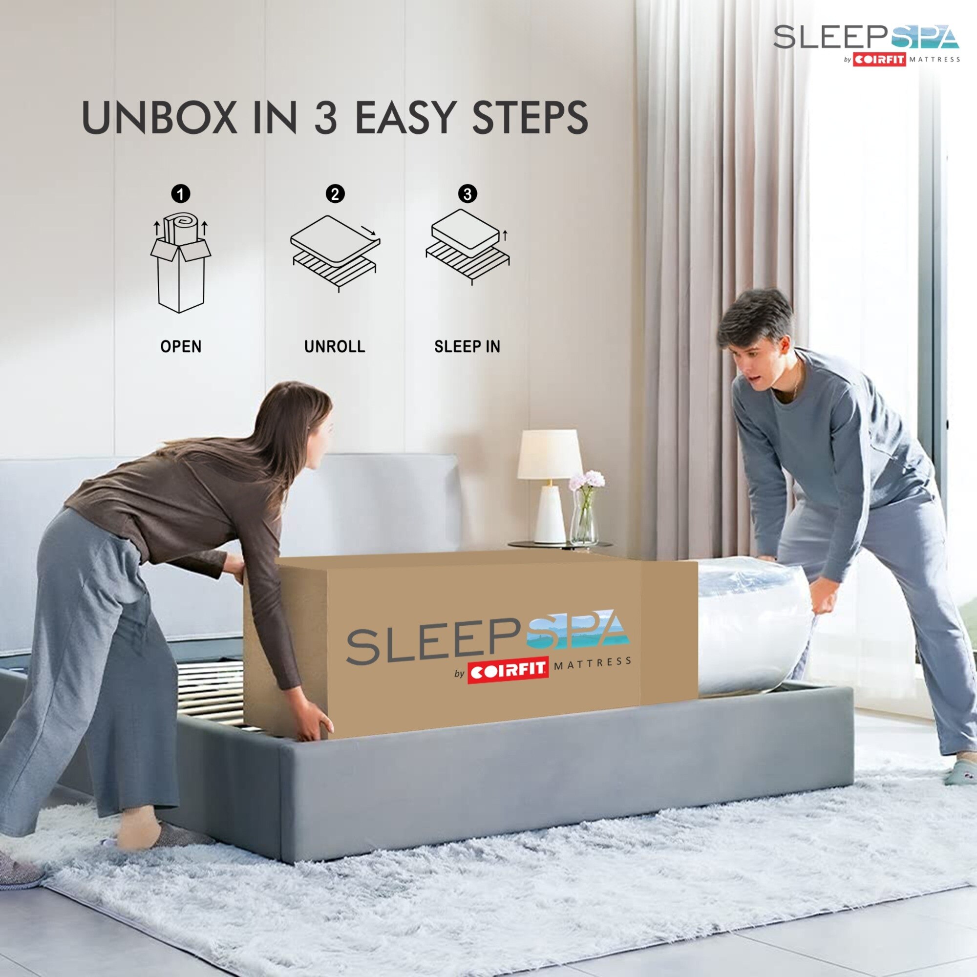 Premium Orthopedic Memory Foam Mattress