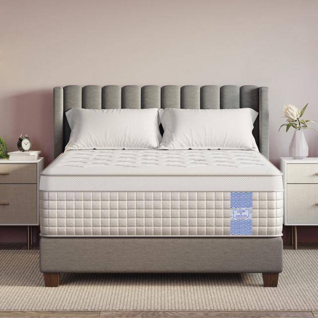 Gravity Hybrid Euro Top 5 Zoned Zero Partner Disturbance & 7 Layered Foam Pocket Spring Mattress (75 x 72 in, 6 Inches)