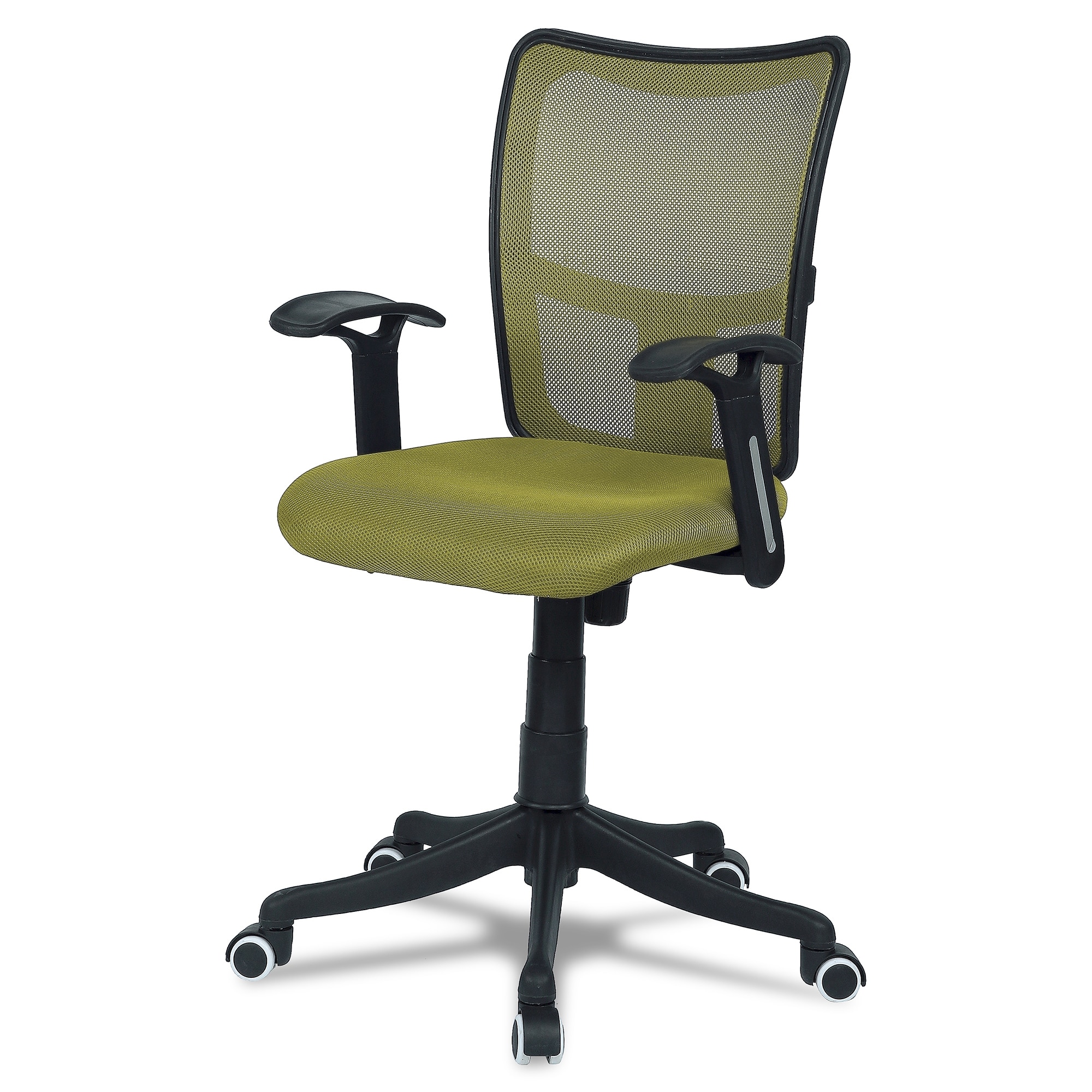 Eexcaeal Mid Back Ergonomic Chair in Pearl Green Colour