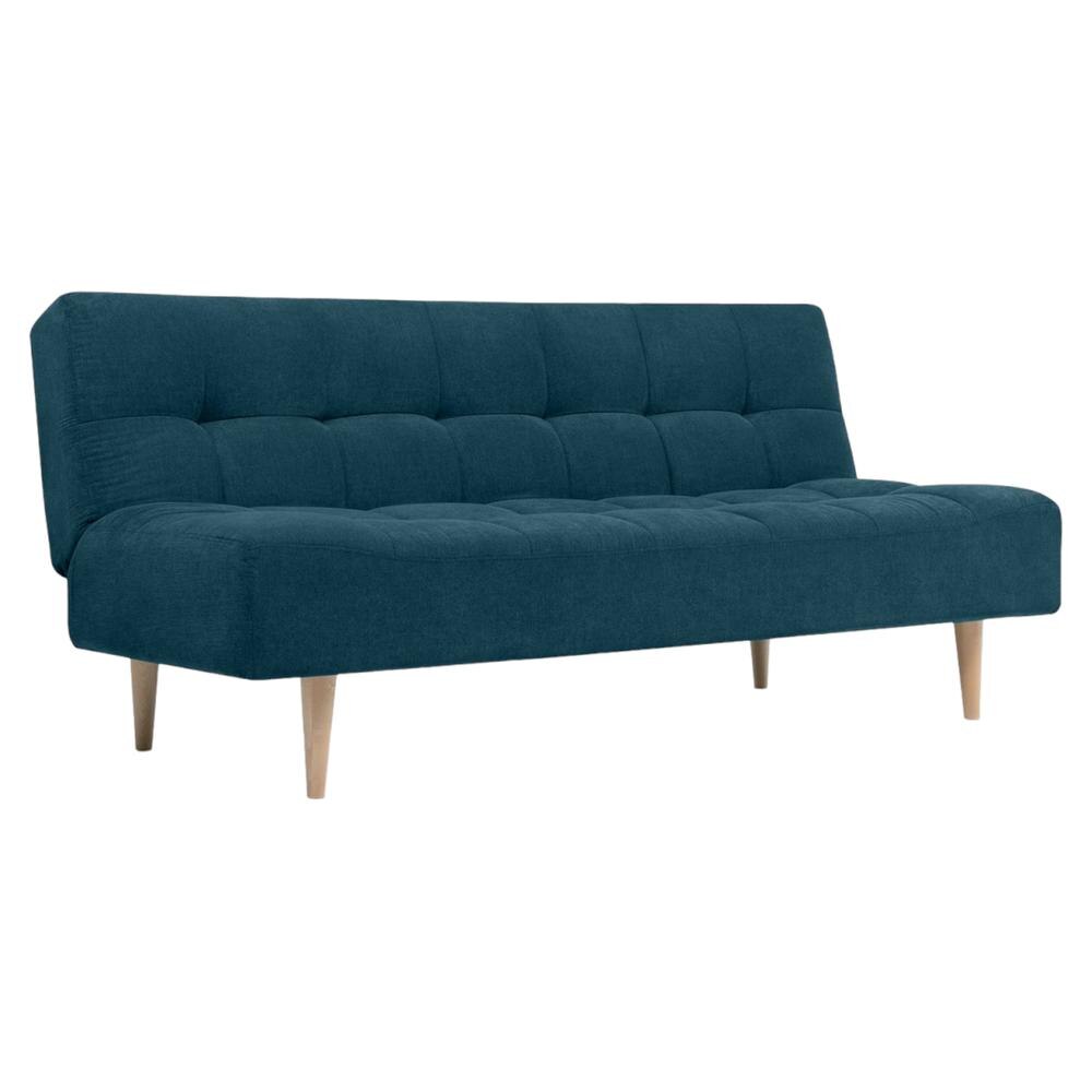 Ofra 3 Seater Sofa Cum Bed In Blue Color