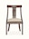 Upholstered Sheesham Wood Bone Inlay Dining Chair (2 Pcs)