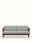 Blue Plain Fabric Upholstered Sheesham Wood 3-seater Sofa