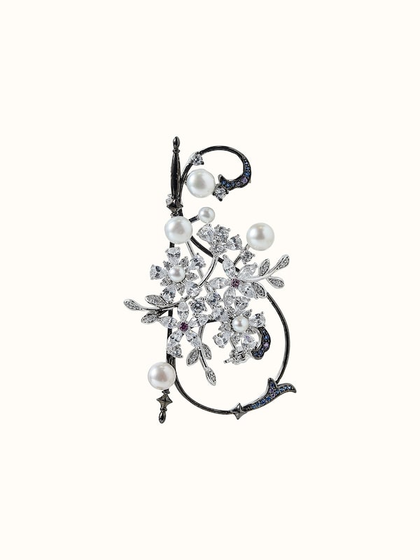 Silver Smithing Brooch Pin