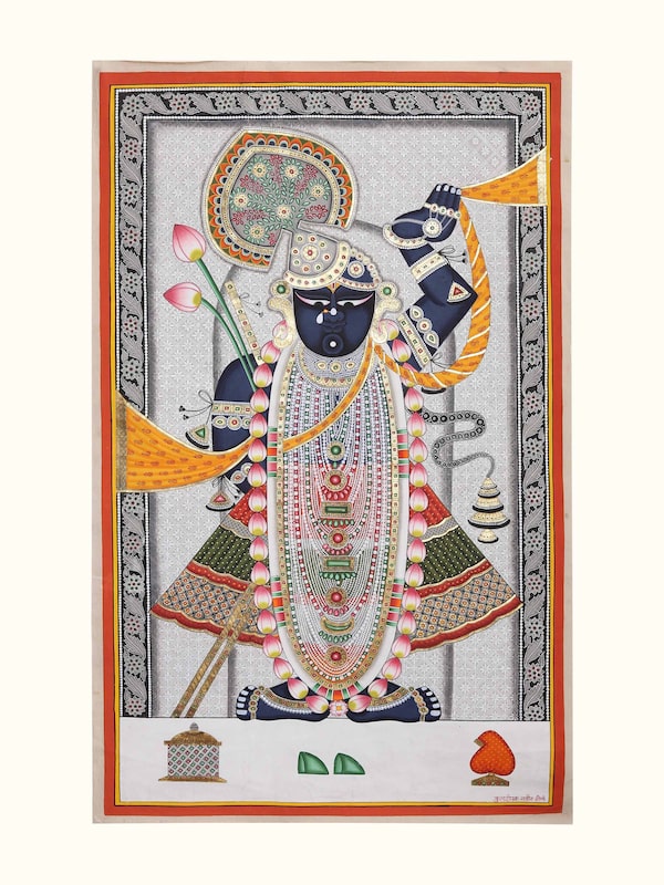 Shrinathji Swaroop Pichwai Painting