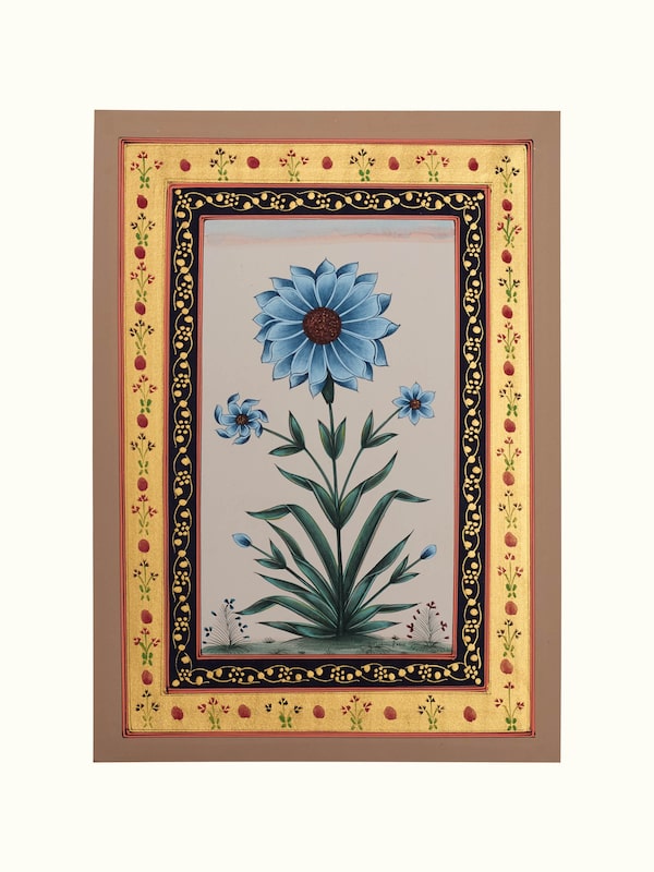 Daisy Miniature Painting