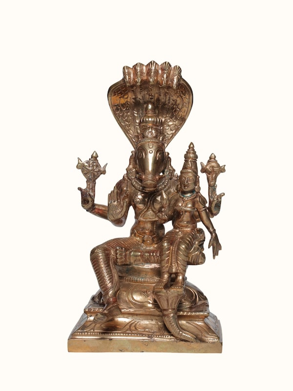Bronze Cast Varaha Lakshmi Idol