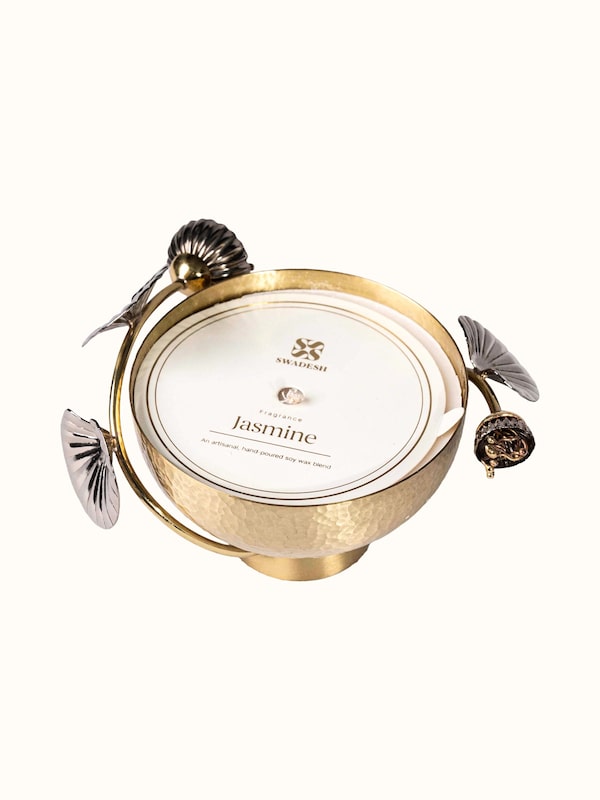 Brass Candle Nira