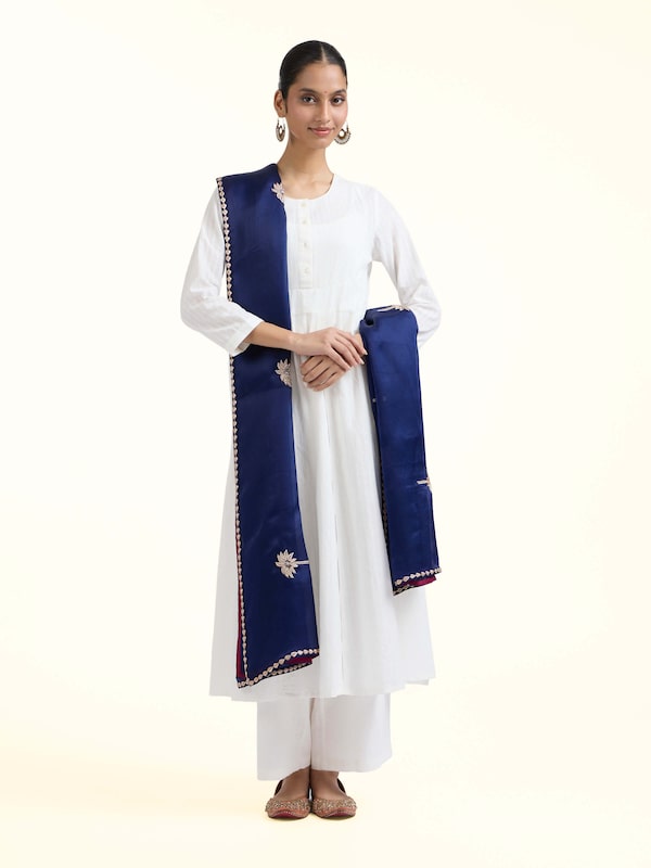 Sapphire Zardozi Hand Embroidered Dupatta
