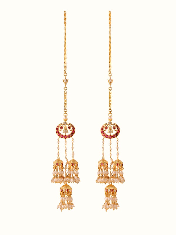 Guttapusalu Silver Drop Earrings
