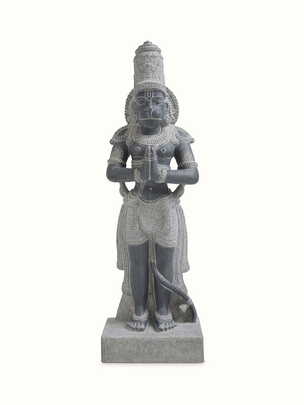 Hanuman Stone Carving Idol