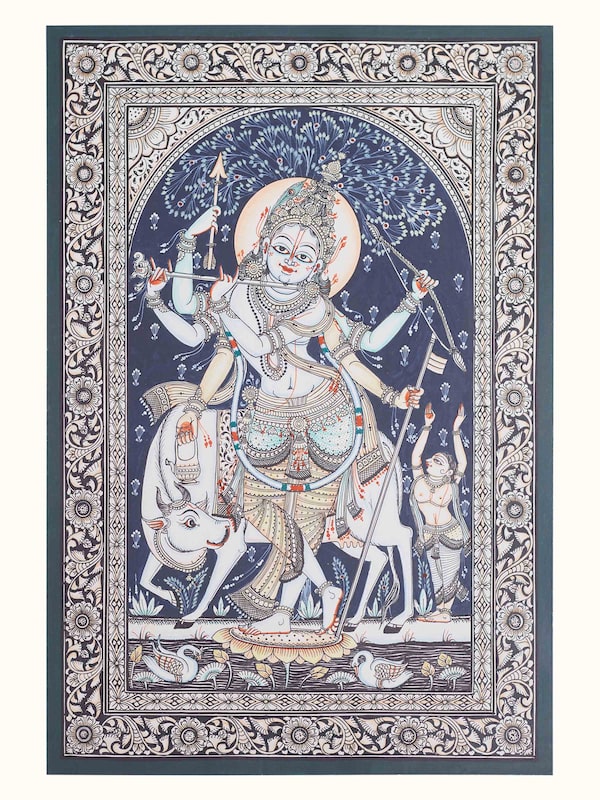 Krishna Odisha Patachitra Painting