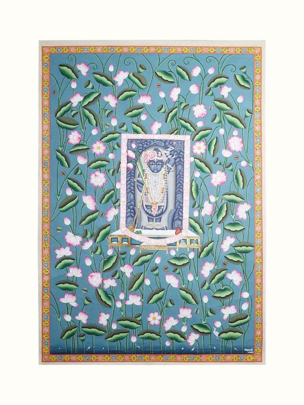 Shrinathji Kamal Talai Pichwai Painting