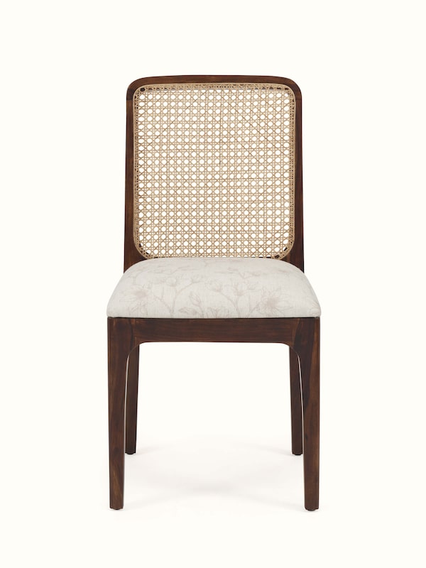 Sheesham Wood & Cane Dining Chair
