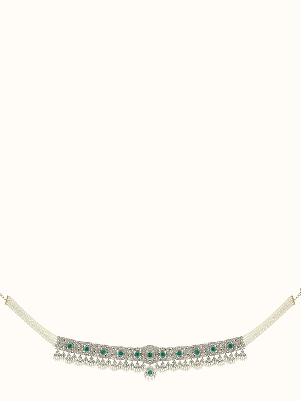 Dank Polki Silver Waistbelt
